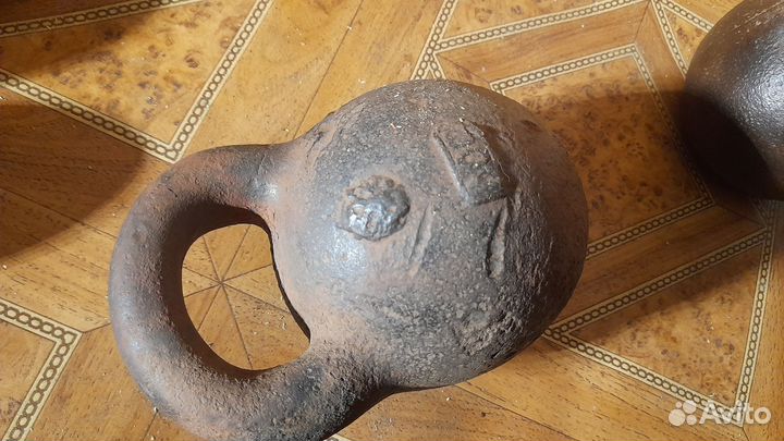 Гири 20 фунтов ганели