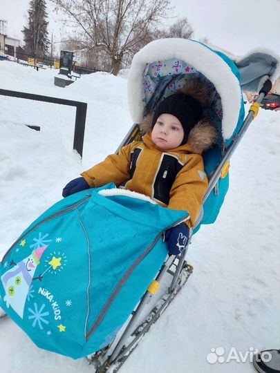 Санки с колесами