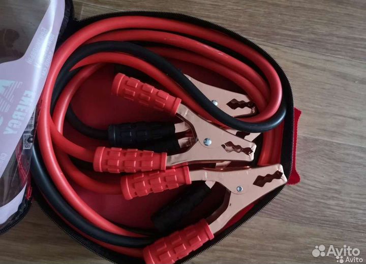 Провода прикуривания 600 ампер. Новые