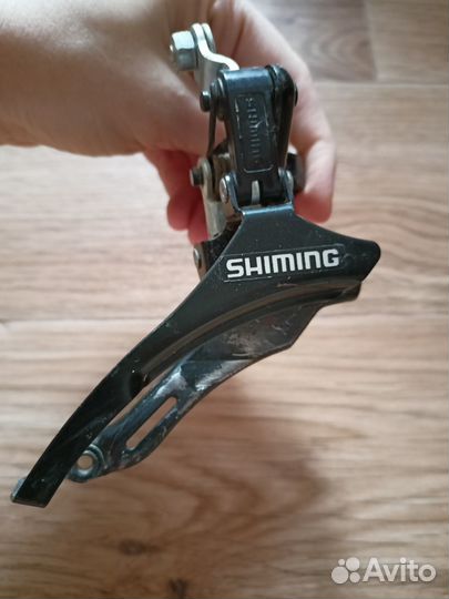 Шатуны, звёзды, передний переключатель, манетки