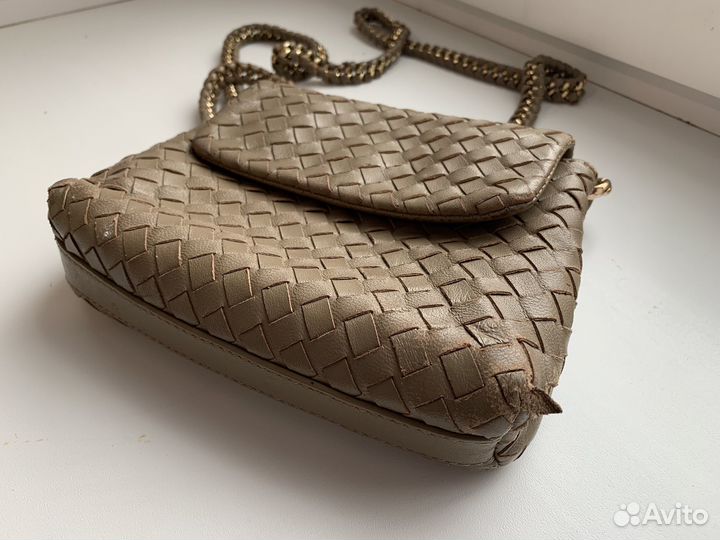 Сумка Bottega veneta кожа