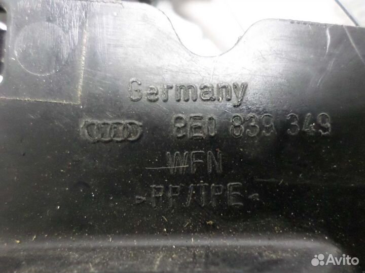 Замок двери задней левой Audi A4 B6 8E0839349