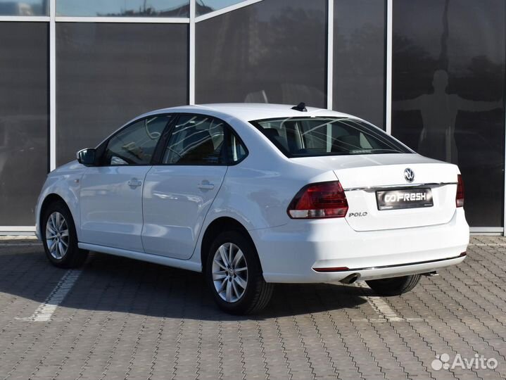 Volkswagen Polo 1.6 AT, 2018, 153 162 км