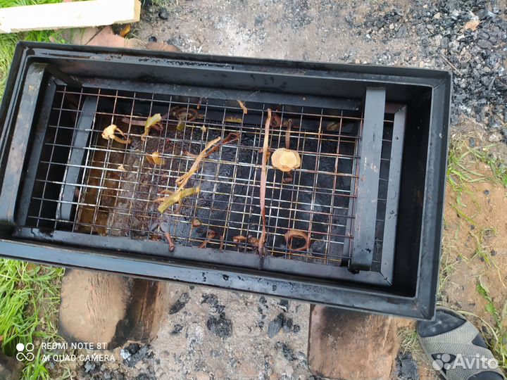 Коптилка горячего и холодного копчения