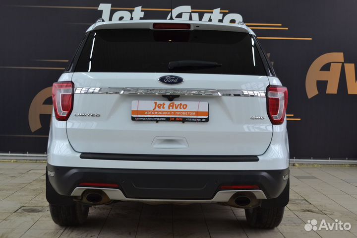 Ford Explorer 3.5 AT, 2018, 138 000 км