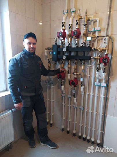 Отопление, водоснабжение, канализация, сантехник