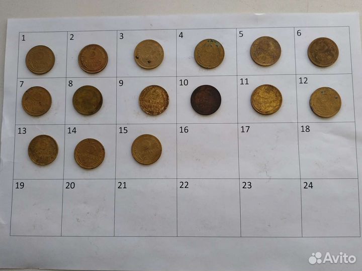 5 копеек СССР 30-е годы