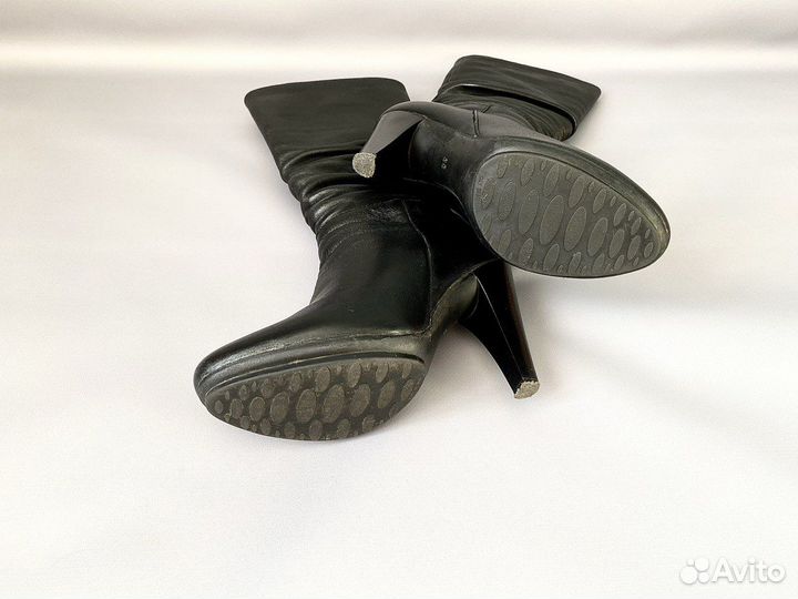Сапоги демисезонные женские натуральная кожа 38 р