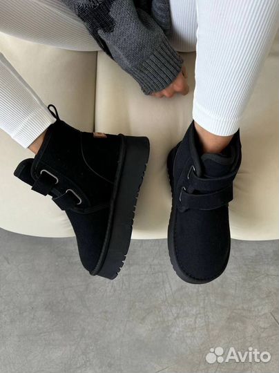 Угги чёрные