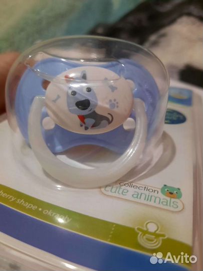 Соска-пустышка латексная 0-6m