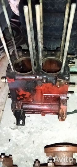 Блок цилиндров к двигателю трактора Т-25