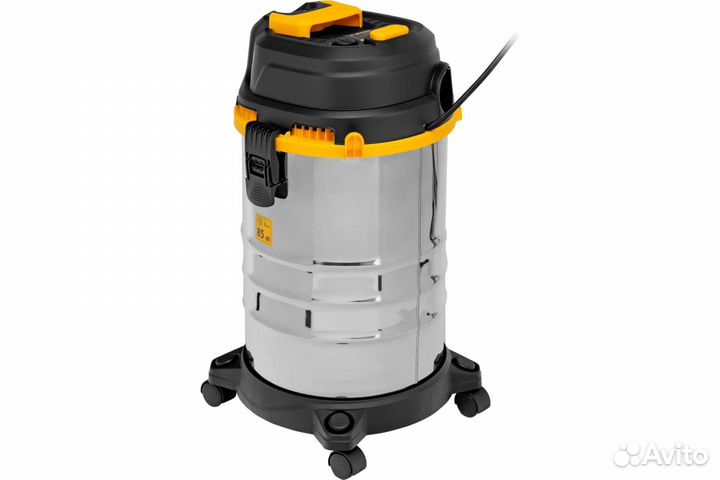 Пылесос строительный RVC30 1400Вт, бак 30л, шланг