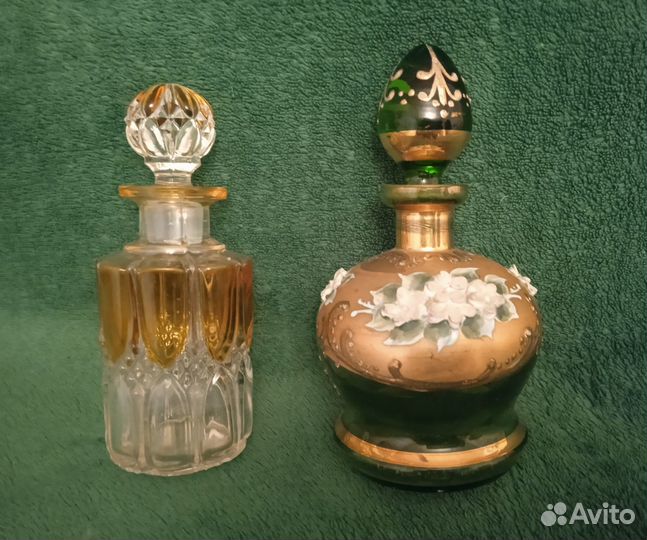 Флаконы для парфюма.Старая Франция и Богемия