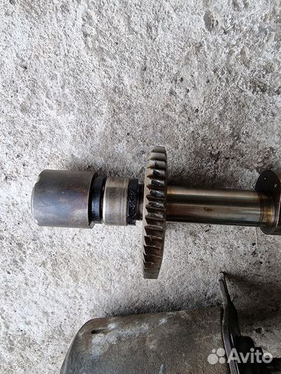 Вал подъема клапанов + моторчик ep6