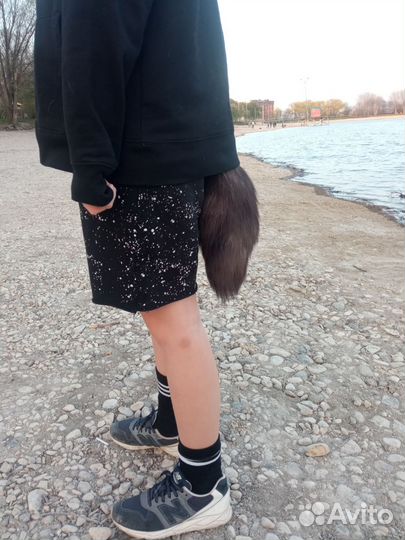 Хвост для квадробики(33см.)