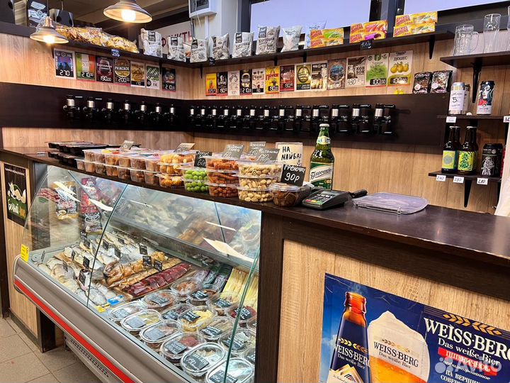 Магазин разливных напитков