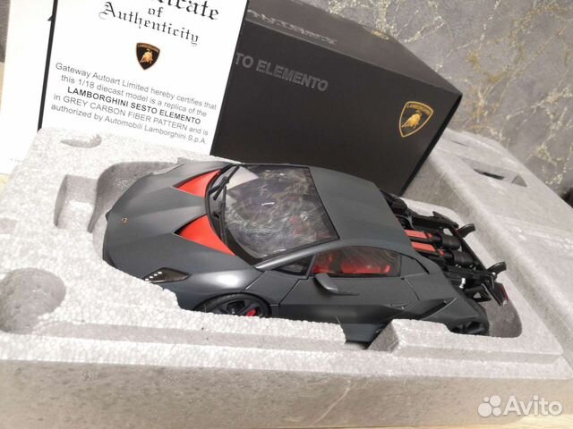 Autoart 1:18 Lamborghini Sesto Elemento объявление продам