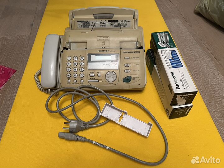 Факс и бумага