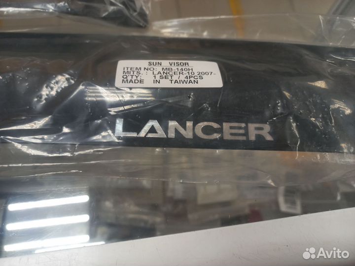 Дефлектор окон Mitsubishi Lancer
