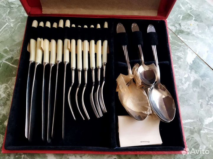 Столовый набор ложки и вилки СССР