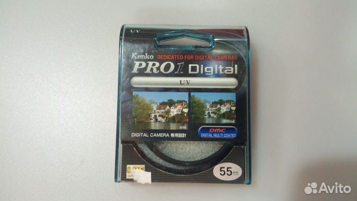Фильтр kenko 55мм PRO 1D UV для цифровых камер