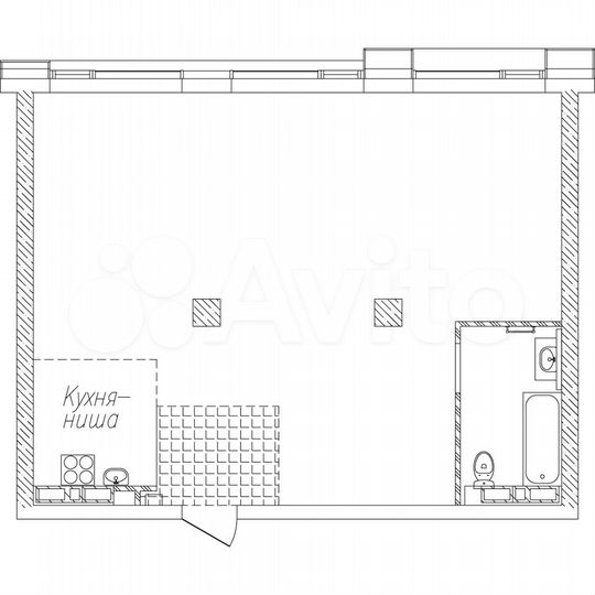 1-к. квартира, 69,6 м², 8/26 эт.