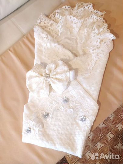 Комплект на выписку для девочки лето