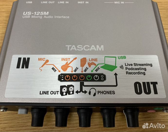 Внешняя звуковая карта Tascam
