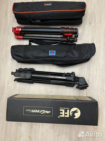 Штатив трипод разные Benro MeFoto Falcon Eyes