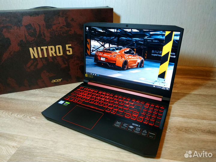 Игровой Acer Nitro core Ryzen 5, GTX 1650 4gb
