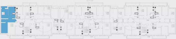 2-к. квартира, 72,4 м², 2/5 эт.