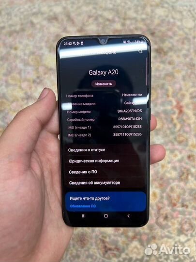 Samsung Galaxy A20, 3/32 ГБ