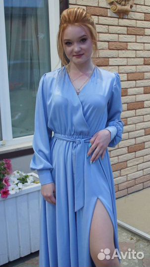 Вечернее платье 46 размера в пол