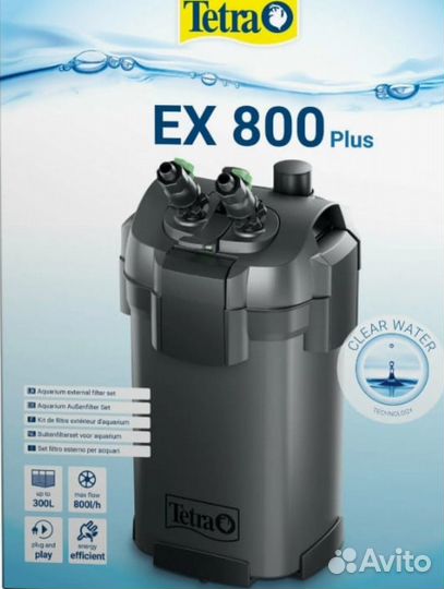 Внешний фильтр tetra ex 800 plus
