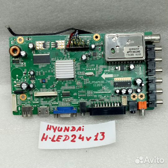 T.MS6M181.7A. Гарантия. hyundai H-LED24V13