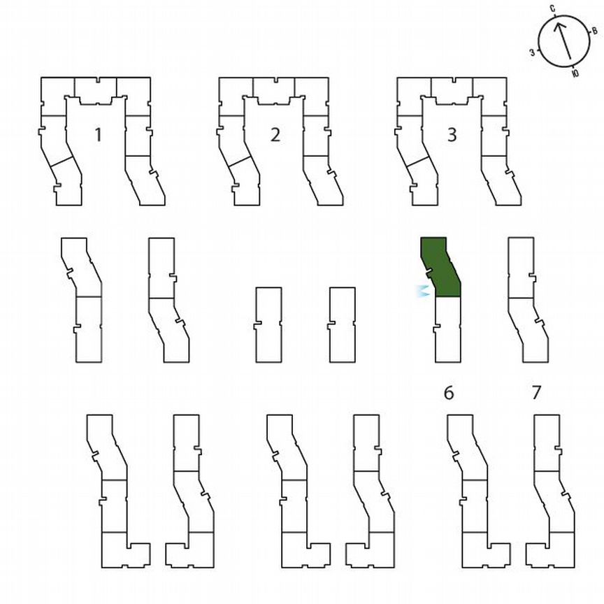 2-к. квартира, 64,6 м², 2/3 эт.