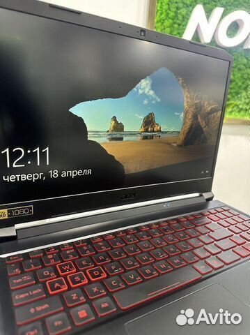 Acer Nitro 5 IPS i5-7300HQ 2.5Ghz/16Gb/1256SSD/4Gb