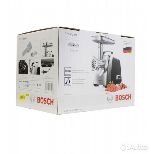 Мясорубка bosch mfw67600