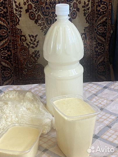 Молоко коровье домашнее