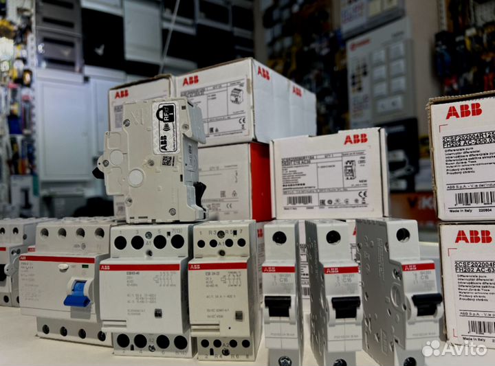 Дифавтоматы, узо, автоматы оригинал абб S202 abb