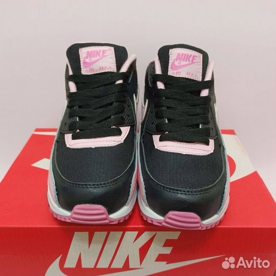 Кроссовки Nike air max 90 розовые pink женские