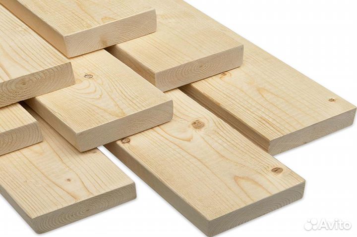 Доска сухая строганная