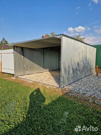 Гараж Хозблок из профлиста