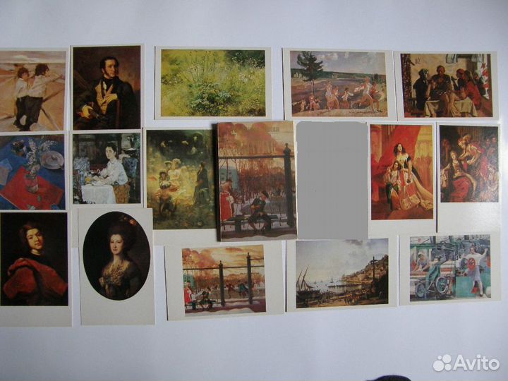 Открытки СССР Третьяковская галерея. Русский Музей