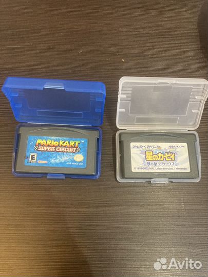 Оригинальные картриджи game boy advance