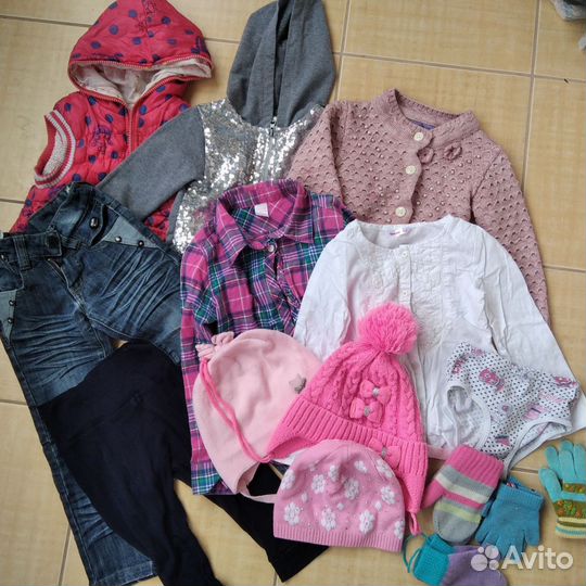 Вещи пакетом на девочку (с 2 лет)