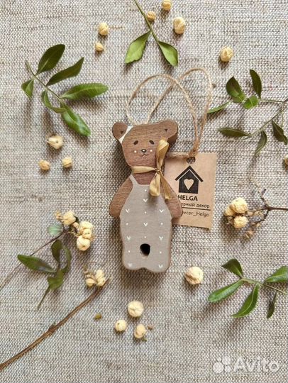 Деревянный мишка