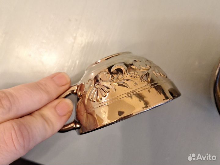 Чашки стеклянные