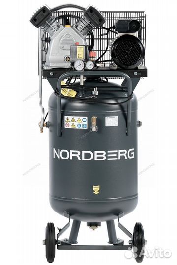 Компрессор поршневой 220В Nordberg ncpv100/420A