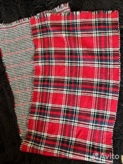 Двусторонний широкий шарф